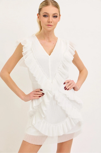 Lennah Mini Dress - White