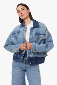 Habitual - Double Denim Trucker Jacket - Coast