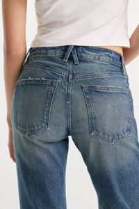 Good American - Vintage Straight Ankle Jeans - Indigo