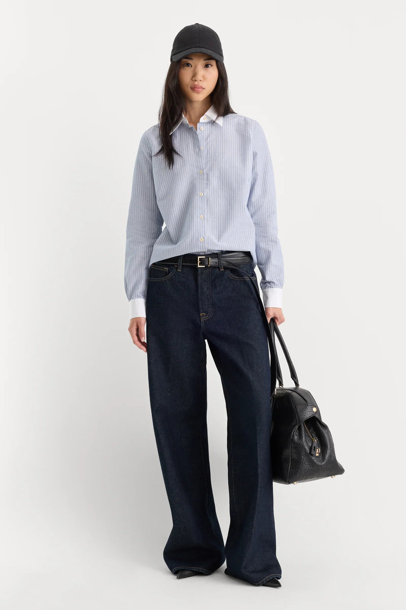 Good American - Vintage Low Slung Baggy Jeans - Rinse