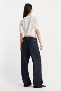 Good American - Vintage Low Slung Baggy Jeans - Rinse