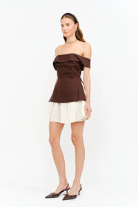 Valerie Dress - Brown