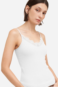 Lace Camisole - White