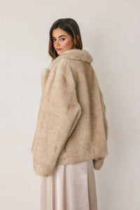 Reversible Faux Shearling Jacket