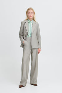 Bydanta Blazer - Green Melange