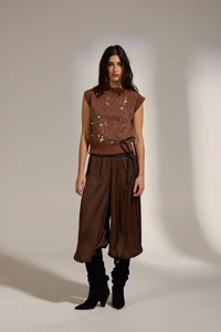 Poison Balloon Pants - Chocolate