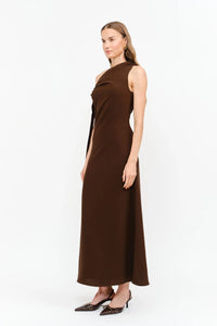 Remie Maxi Dress - Brown