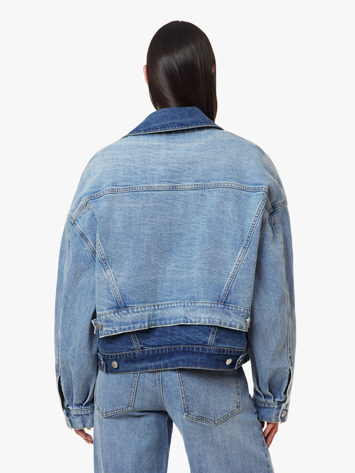 Habitual - Double Denim Trucker Jacket - Coast