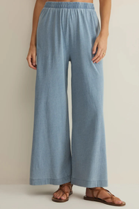 Z Supply Scout Jersey Denim Pant - Ocean Air Indigo