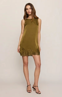 Z Supply - Meadow Muse Lace Mini Dress - Golden Sage