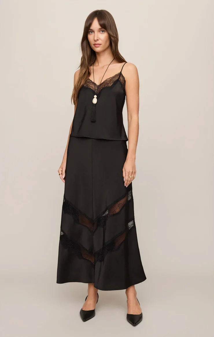 Z Supply - Kori Lace Skirt - Black