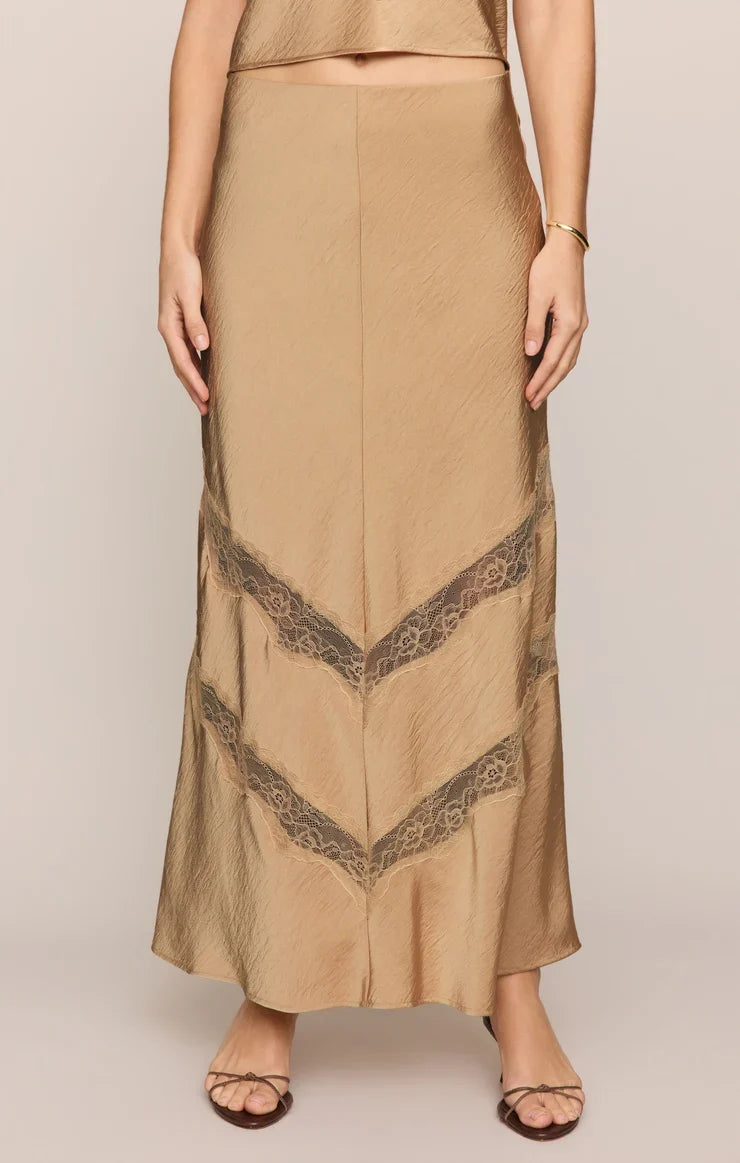 Z Supply - Kori Lace Skirt - Toast
