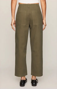 Z Supply - Colman Bowed Utility Pant - Golden Olive
