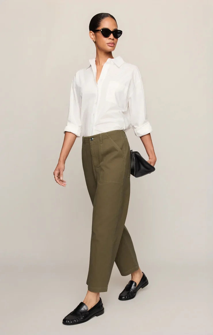 Z Supply - Colman Bowed Utility Pant - Golden Olive