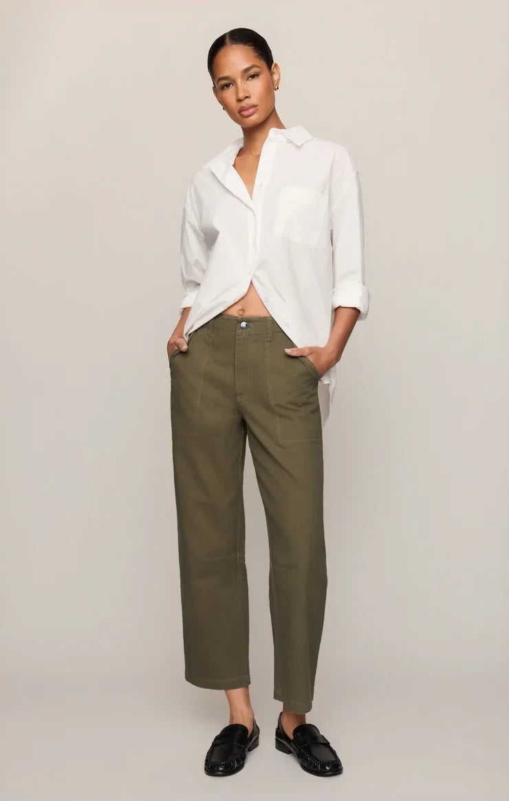 Z Supply - Colman Bowed Utility Pant - Golden Olive
