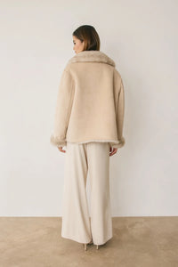 Reversible Faux Shearling Jacket