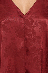 Petal & Pup - Aeryn Maxi Dress - Burgundy