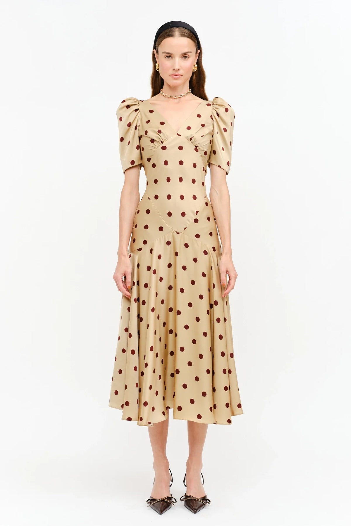 Jules Dress - Tan